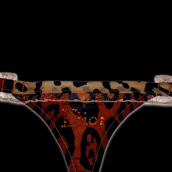 Dior Vintage John Galliano Tulle leopard Gambler Runway Collection Matching Set - Picture 12 of 17